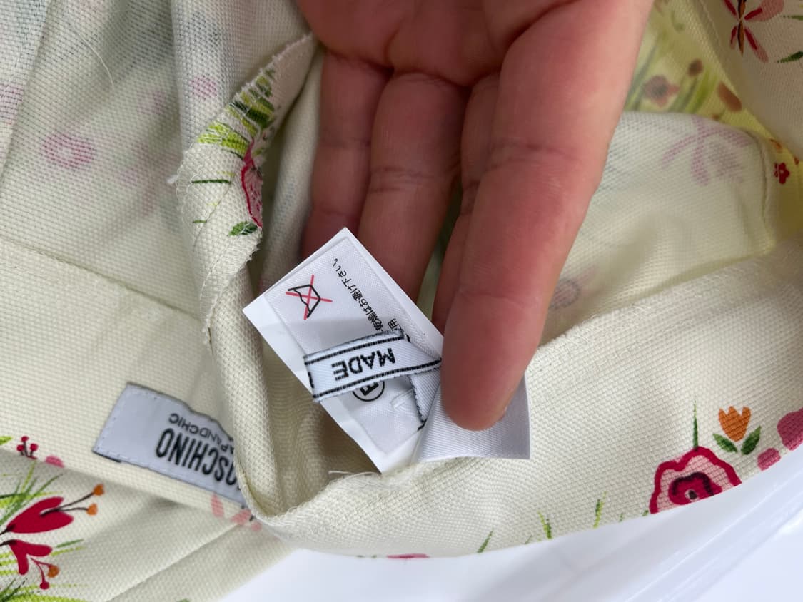 27.5) ITALY MADE MOSCHINO BOOT CUT PANST 상품이미지4