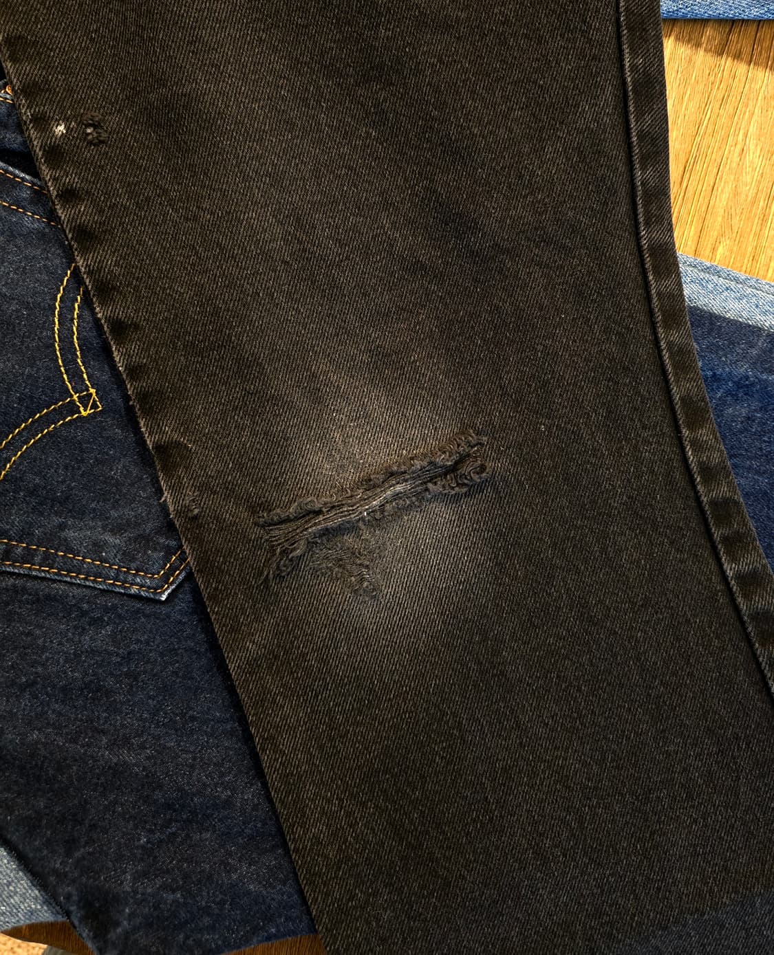 Levis 517 Mexico 흑청 (리바이스 부츠컷) 상품이미지6