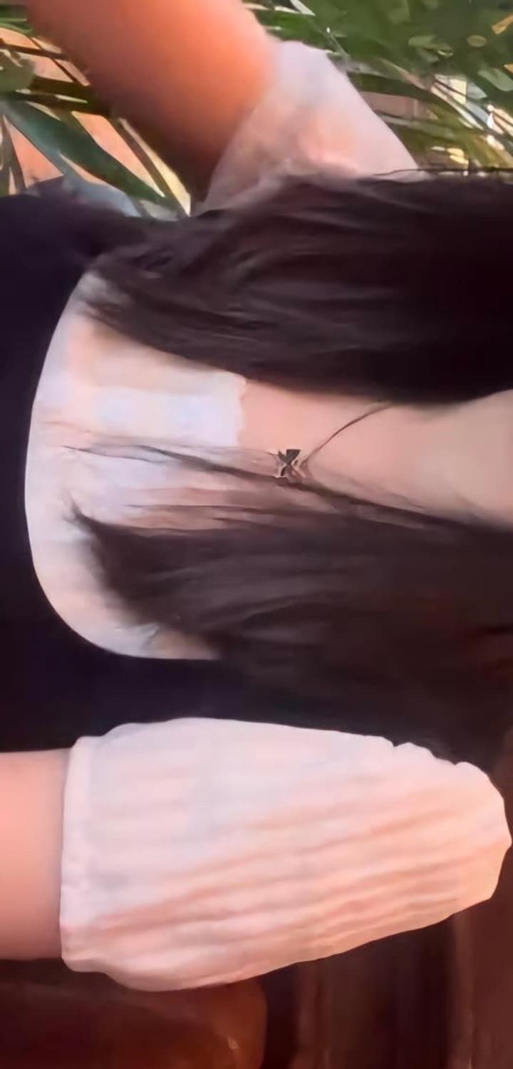 빈티지 레이스 반팔티 퍼프 상품이미지4