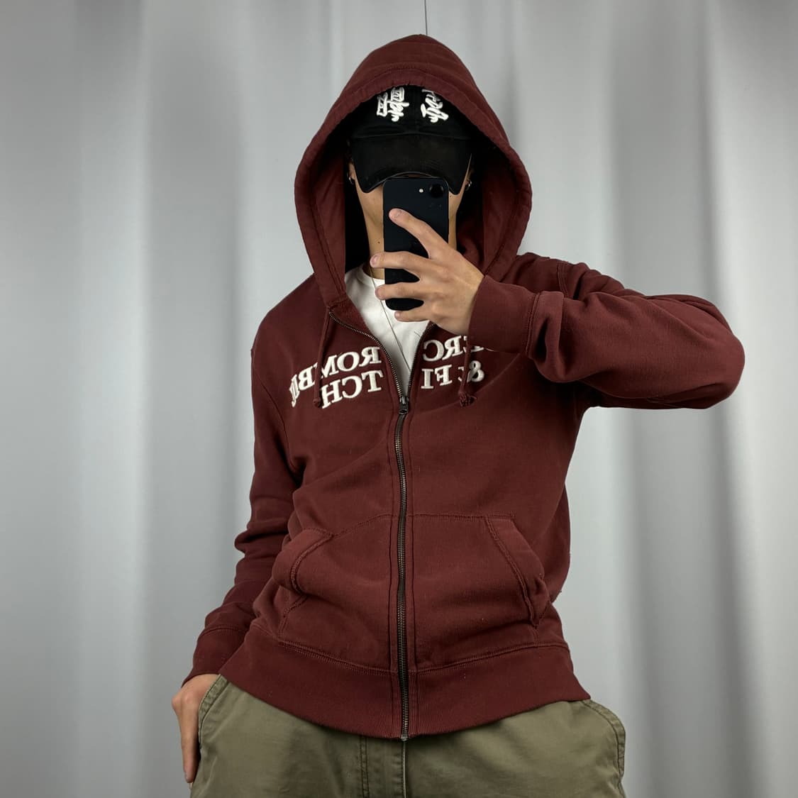 <아베크롬비 빈티지 브라운 후드집업> No.1450 상품이미지2