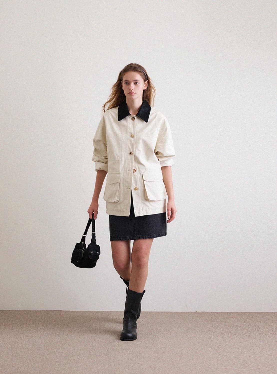 Hane 하네 리파인 초어 코튼 자켓 M 상품이미지1