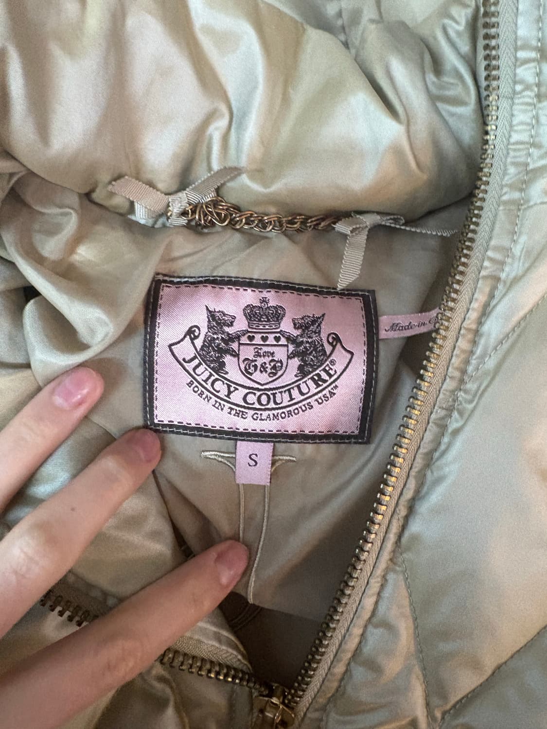 쥬시꾸뛰르 패딩 상품이미지3