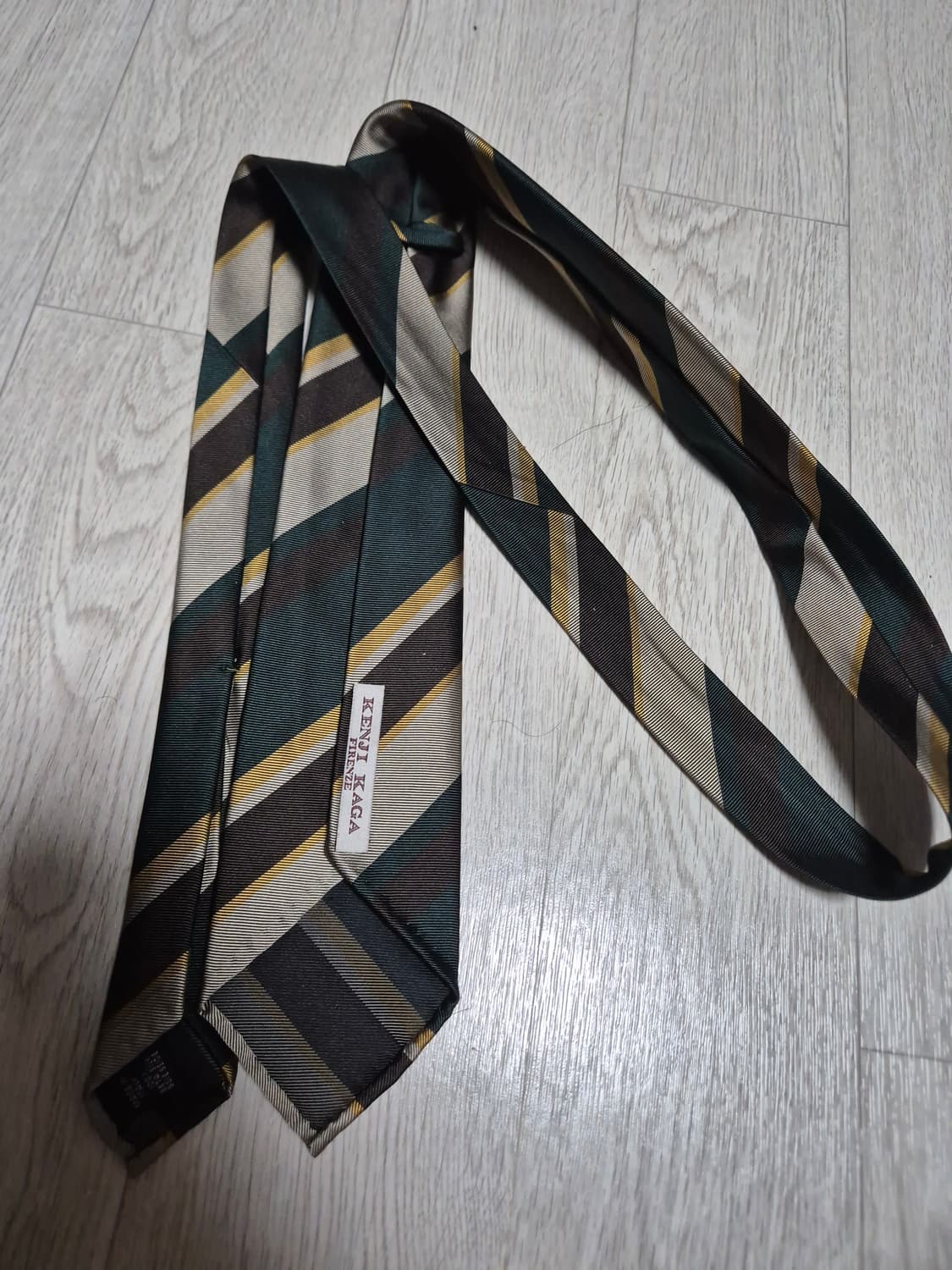 [F]안드레아서울 켄지카가  7폴드 실크 타이/드레익스링자켓  상품이미지1