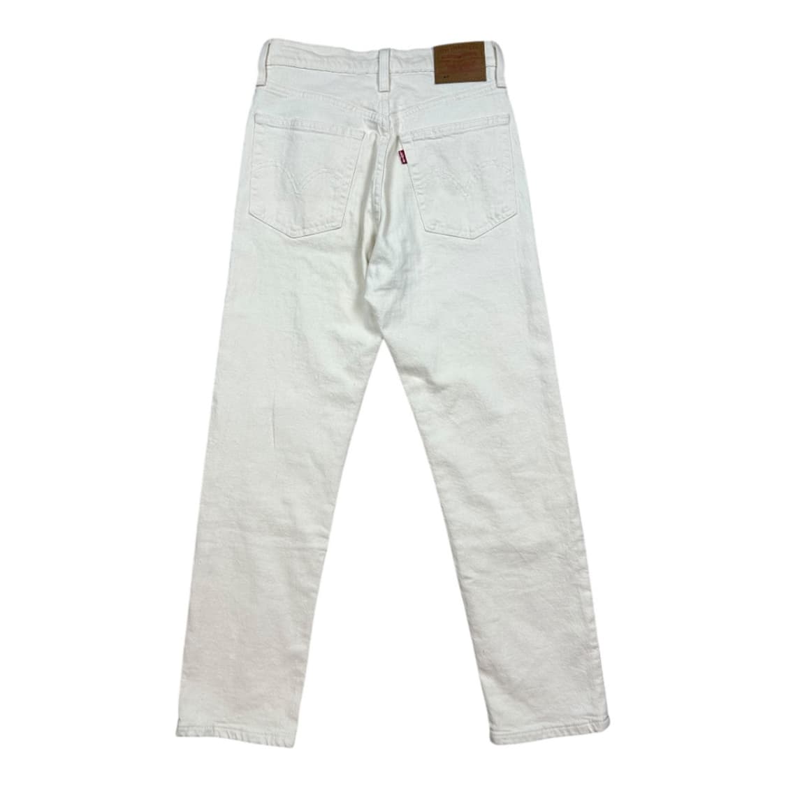 W-S) 빈티지 리바이스 빅E 프리미엄 화이트 데님 팬츠 BD-036 상품이미지2