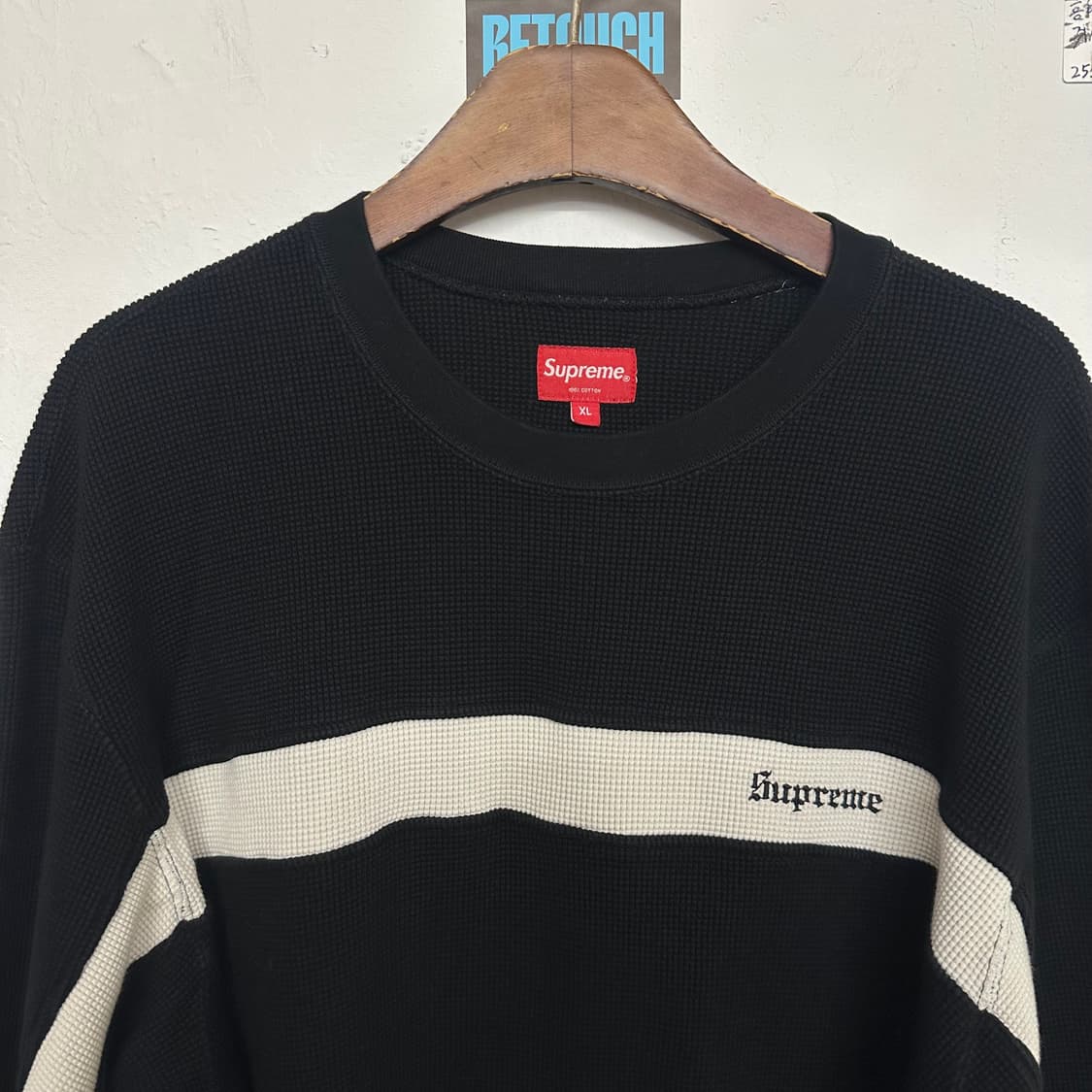 2018FW 슈프림 써멀 와플 롱슬리브 상품이미지2