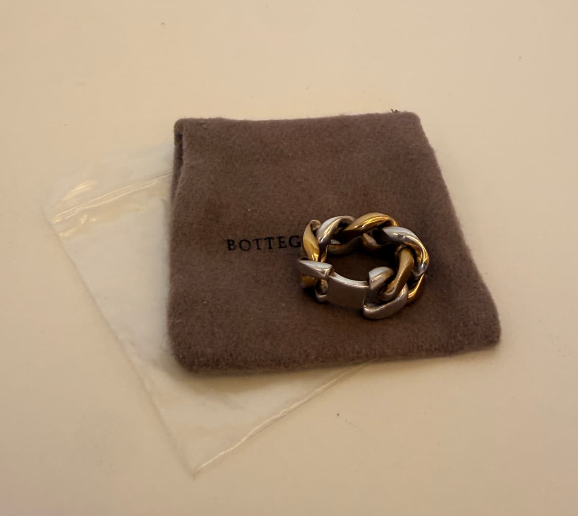  보테가 베네타(Bottega Veneta)투톤 체인링 상품이미지3