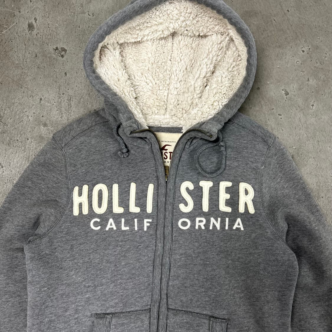 홀리스터 양털 후드집업[1349] 상품이미지2