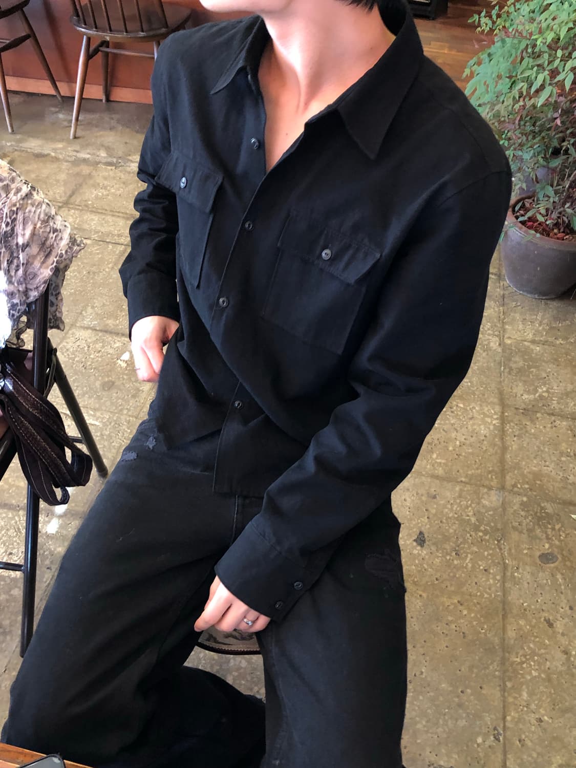 모노프리베 셔츠 자켓 상품이미지2