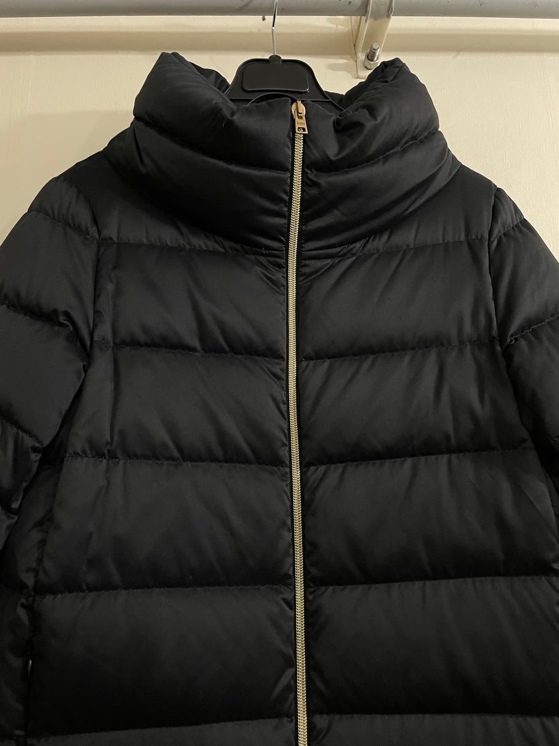 에르노 HERNO 구스 다운 패딩 블랙 38 상품이미지3