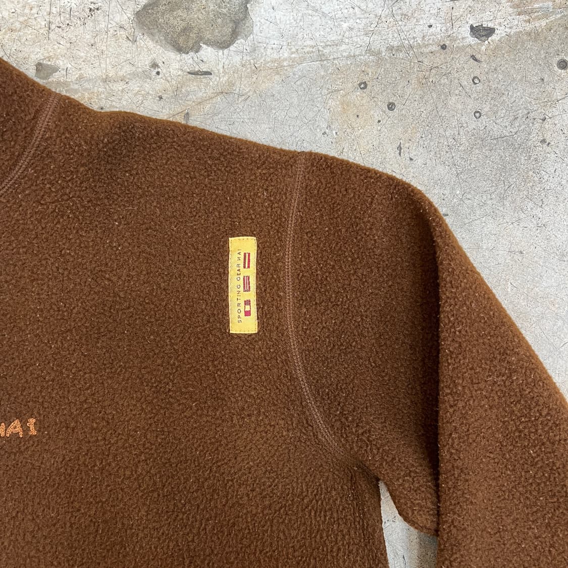 HAI by 이세이미야케 플리스 풀오버 상품이미지2