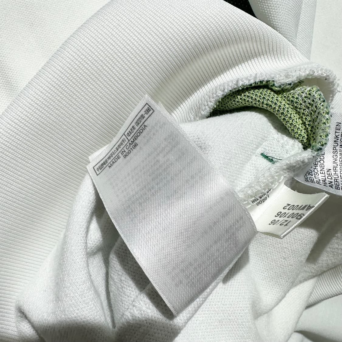 아디다스 트랩탑 져지 자켓 흰초 레몬 상품이미지8