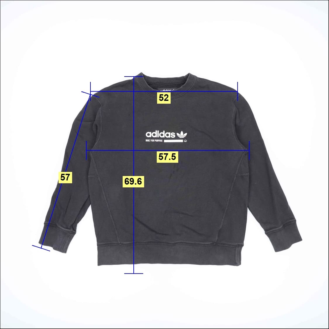 [XL] 아디다스 센터로고 카발 크루 스웻셔츠 맨투맨 4137 상품이미지10