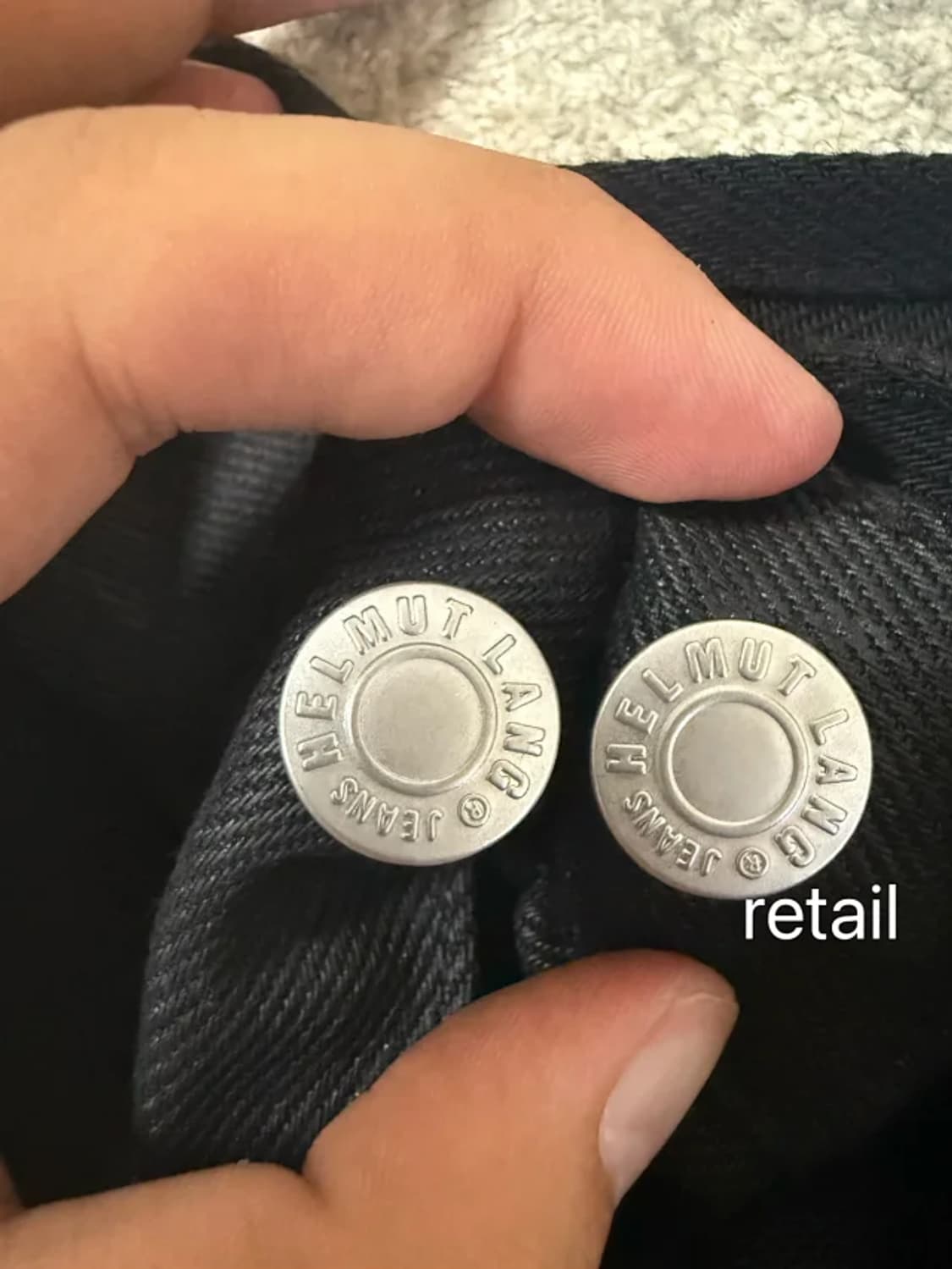 현재 떠도는 헬무트랭 가품 제품입니다 상품이미지3