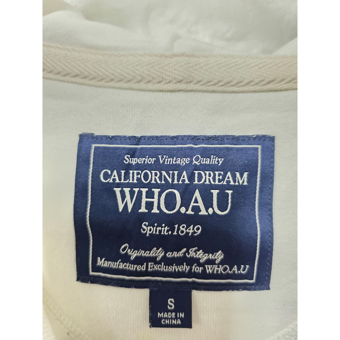 택포) 후아유 후드집업 S 상품이미지2