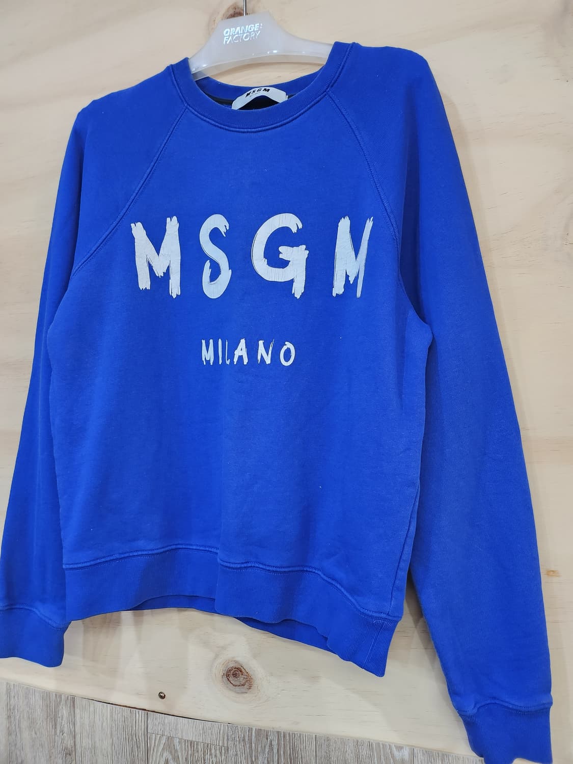 689) MSGM 로고 맨투맨 티셔츠 상품이미지3