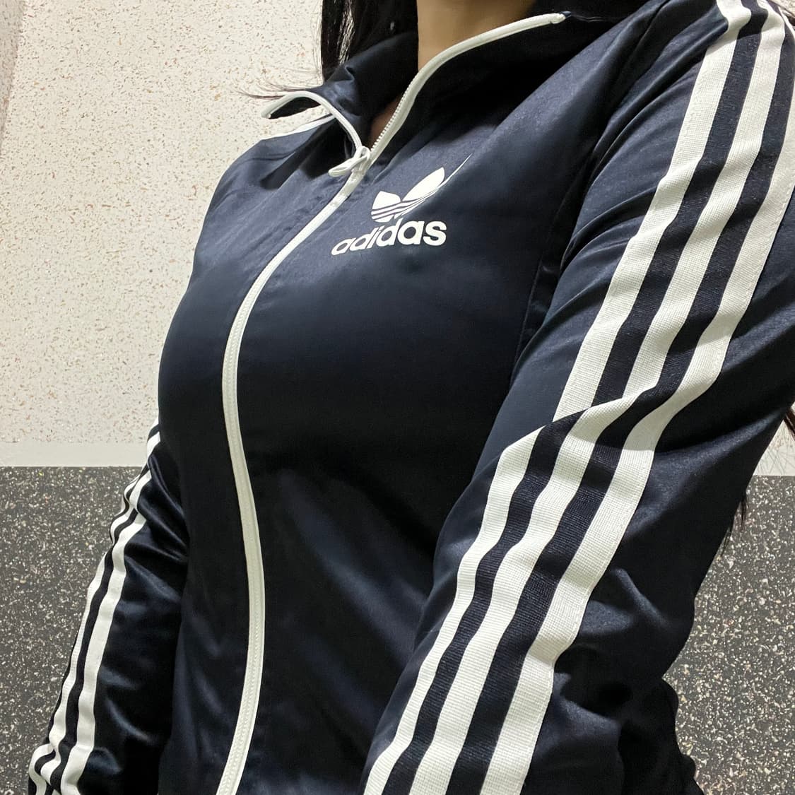 아디다스 남흰 져지 트랙탑 상품이미지2
