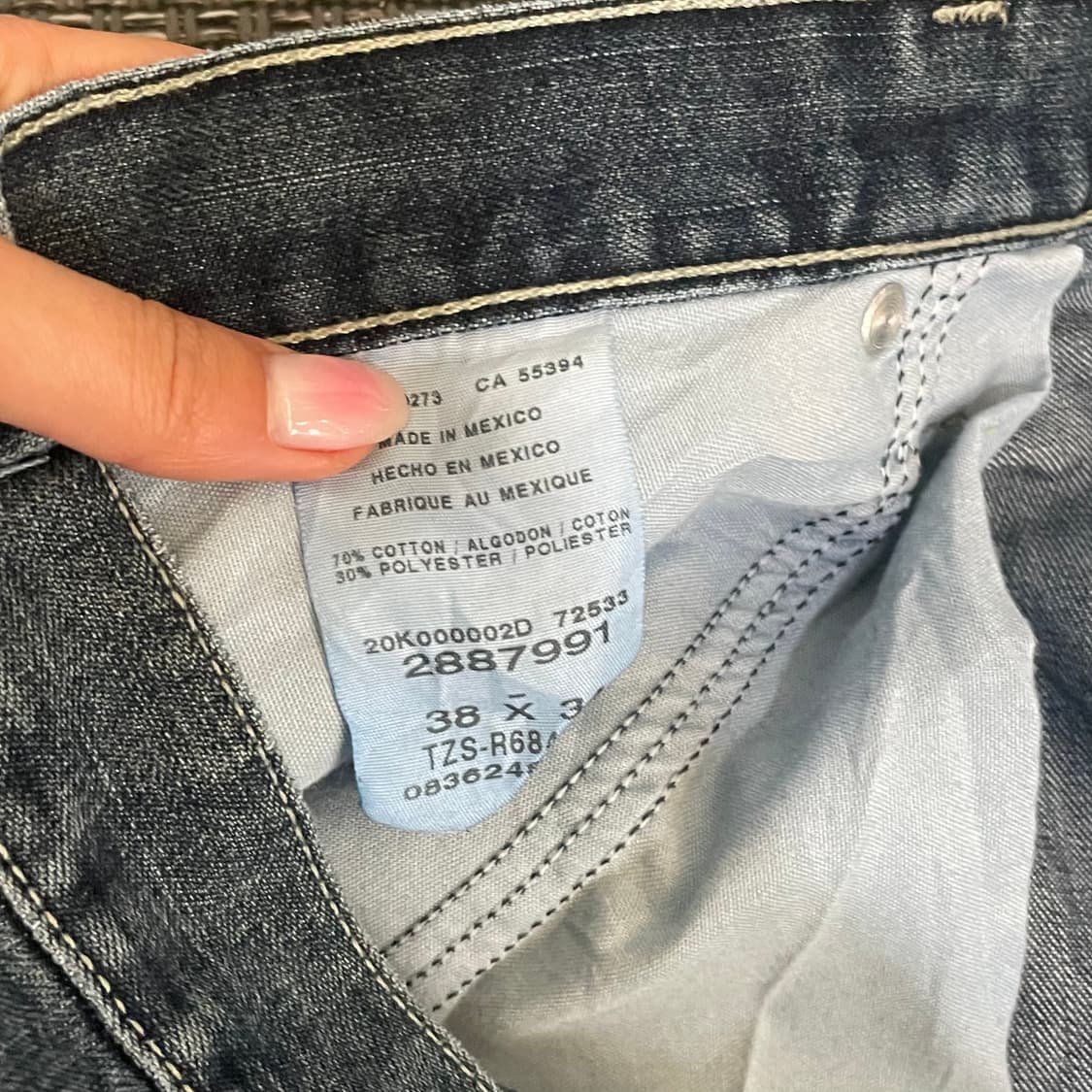 (38) lee 로고포인트 루즈핏 카펜더 팬츠 상품이미지5