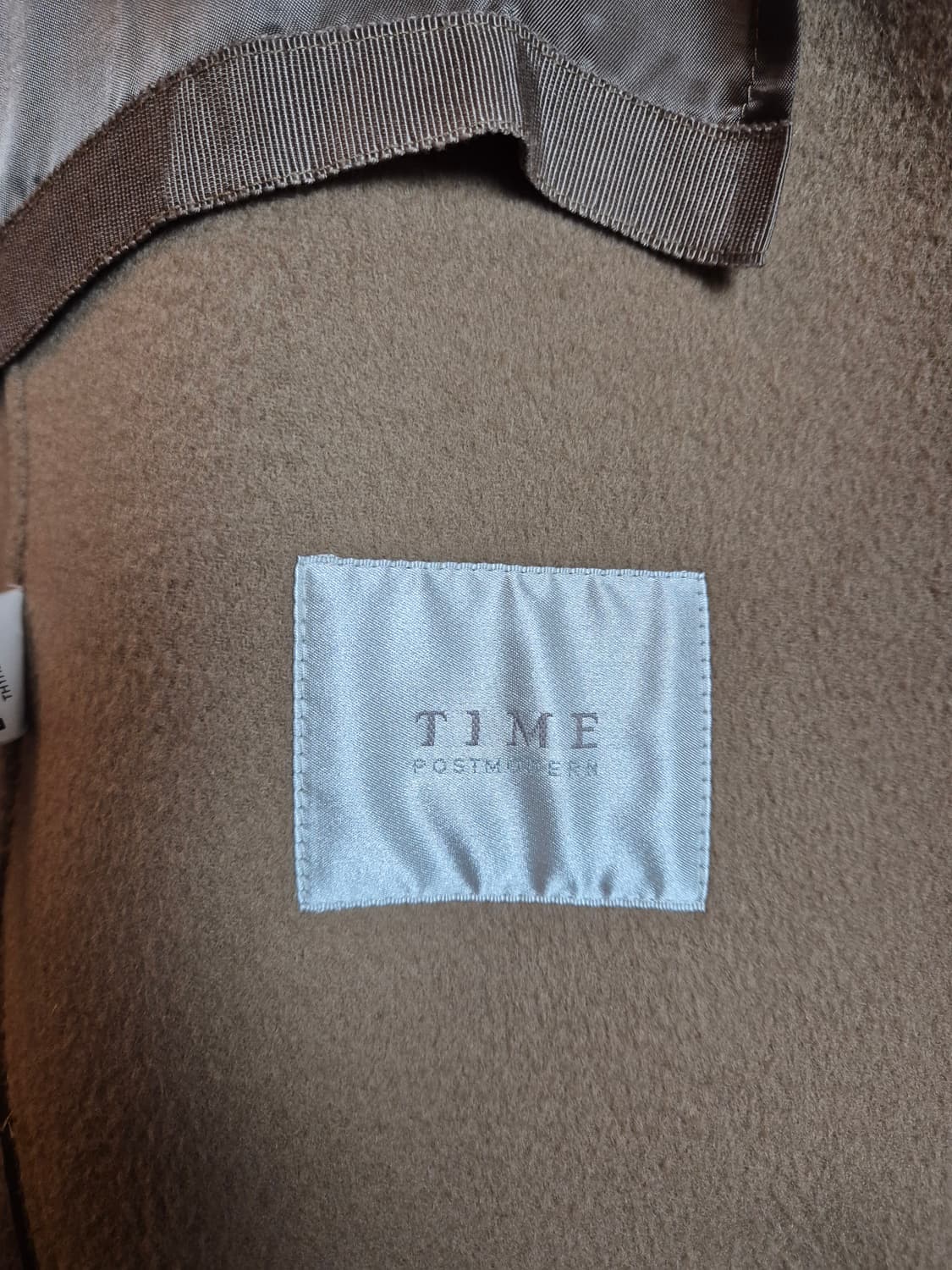 타임옴므 캐시미어 핸메 더블코트 100 베이지 상품이미지3