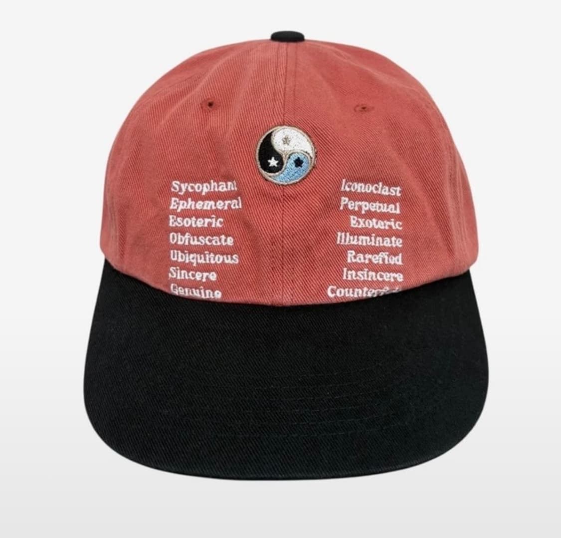 패슬 TT Yin Yang Washed Cap Coral 캡모자 상품이미지1