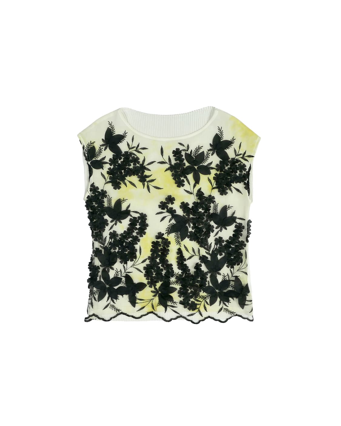 Specchio floral pleated blouse 상품이미지1