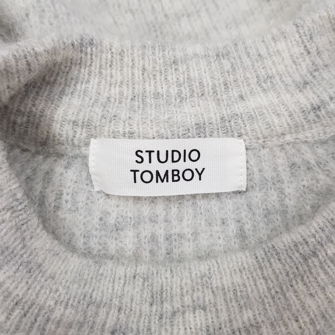 스튜디오톰보이 2020 알파카 울 블렌드 니트 F사이즈 상품이미지5