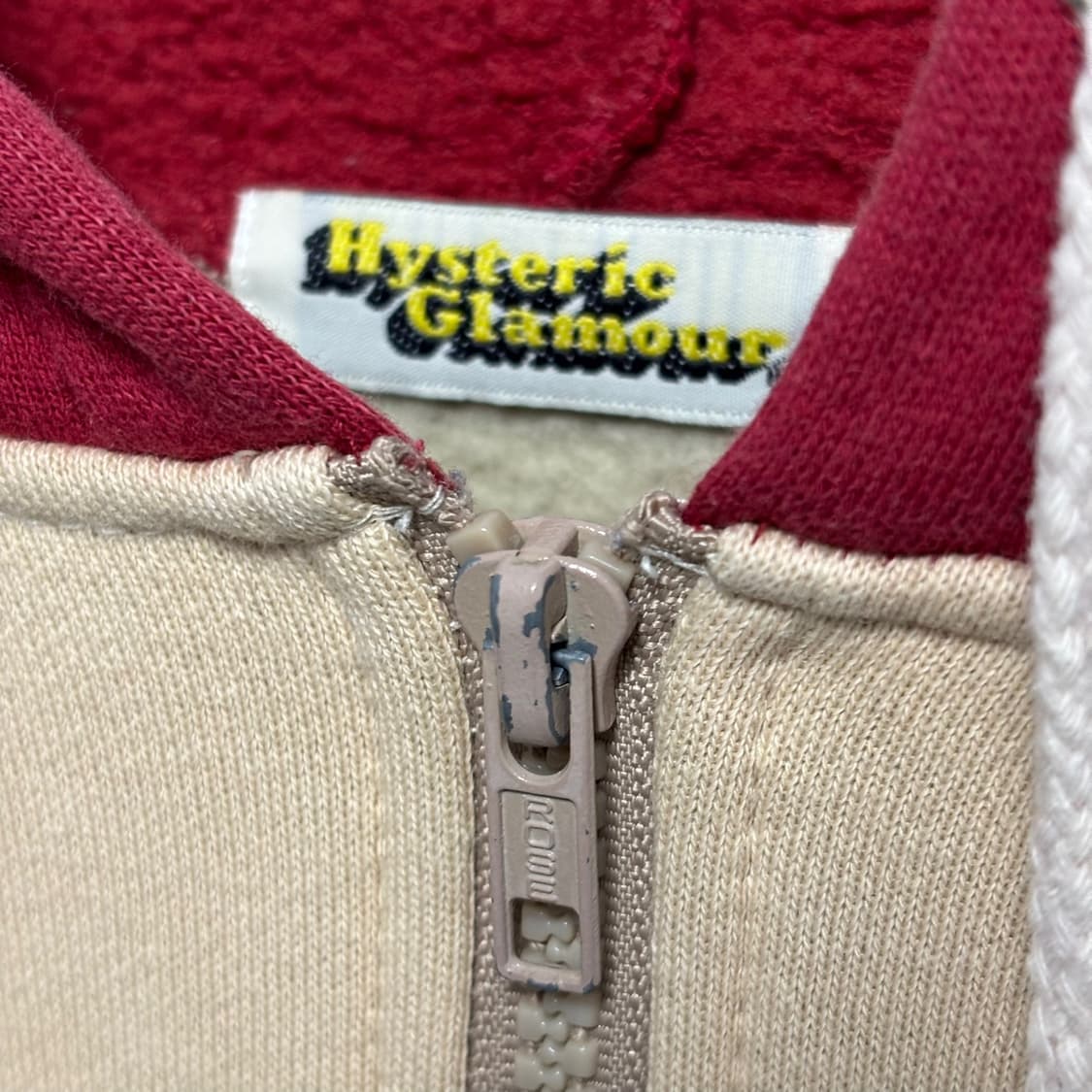 히스테릭 글래머 빈티지 나그랑 후드 집업 상품이미지3