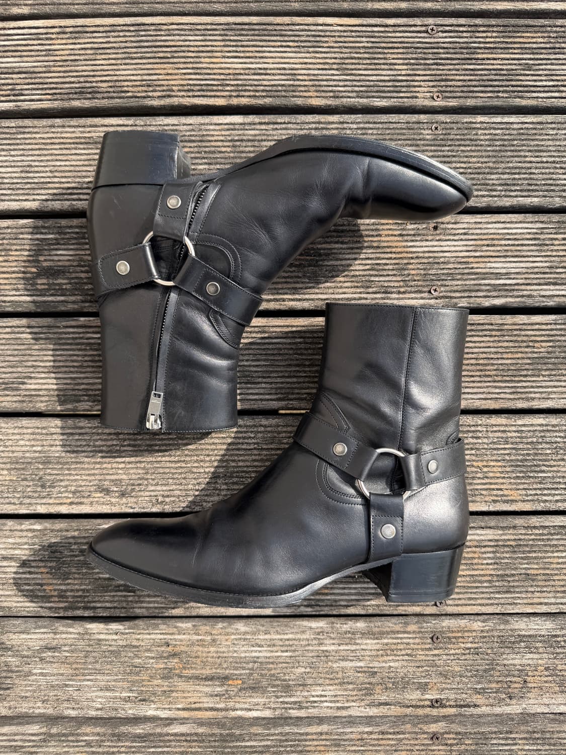 생로랑 모터 싸이클 하네스 부츠 상품이미지3