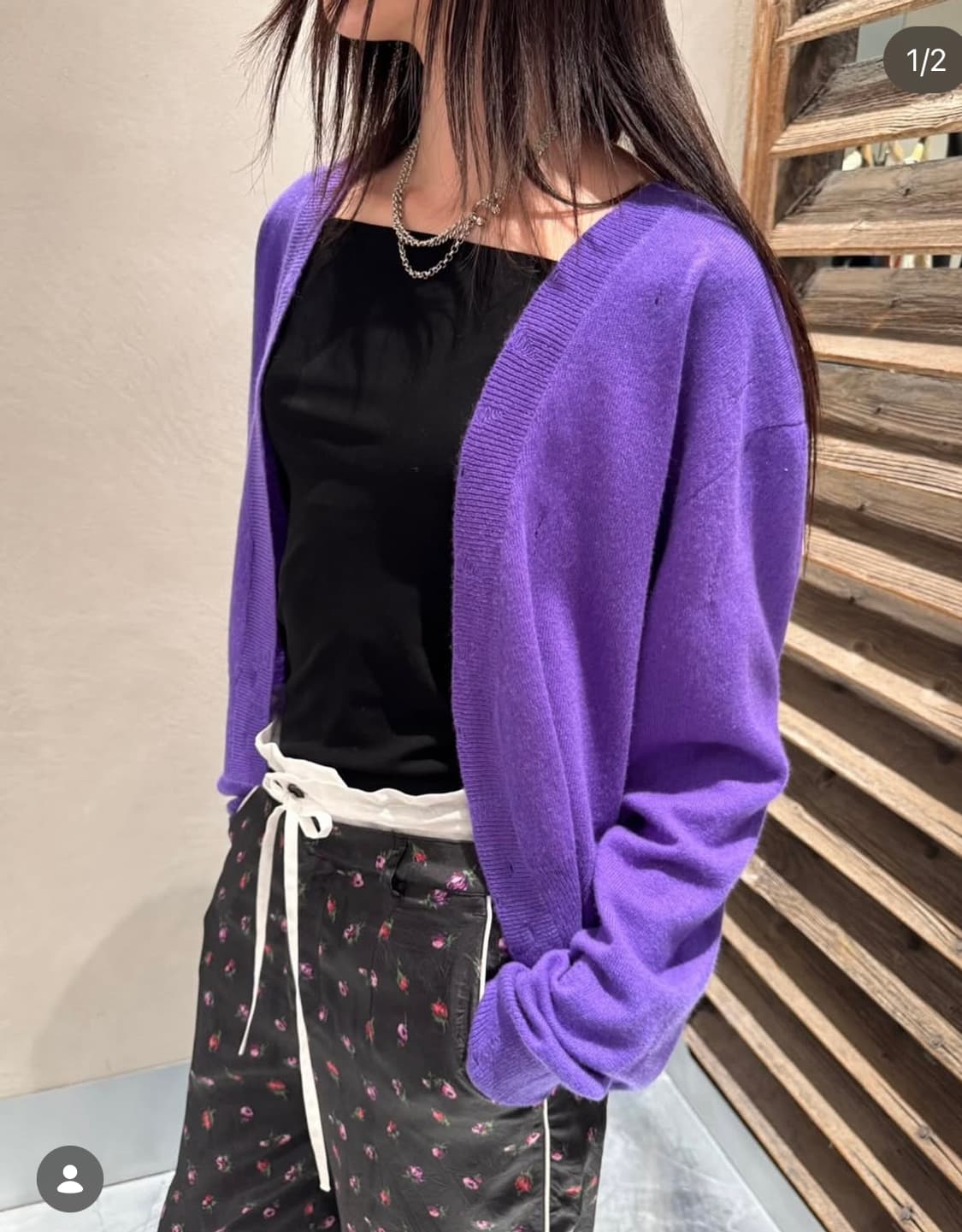 에크루💕StandAlone 캐시100 가디건 상품이미지1