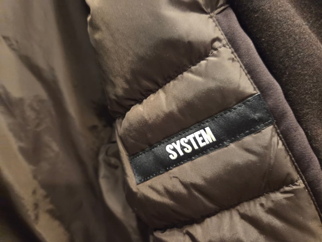시스템 구스다운자켓 상품이미지8