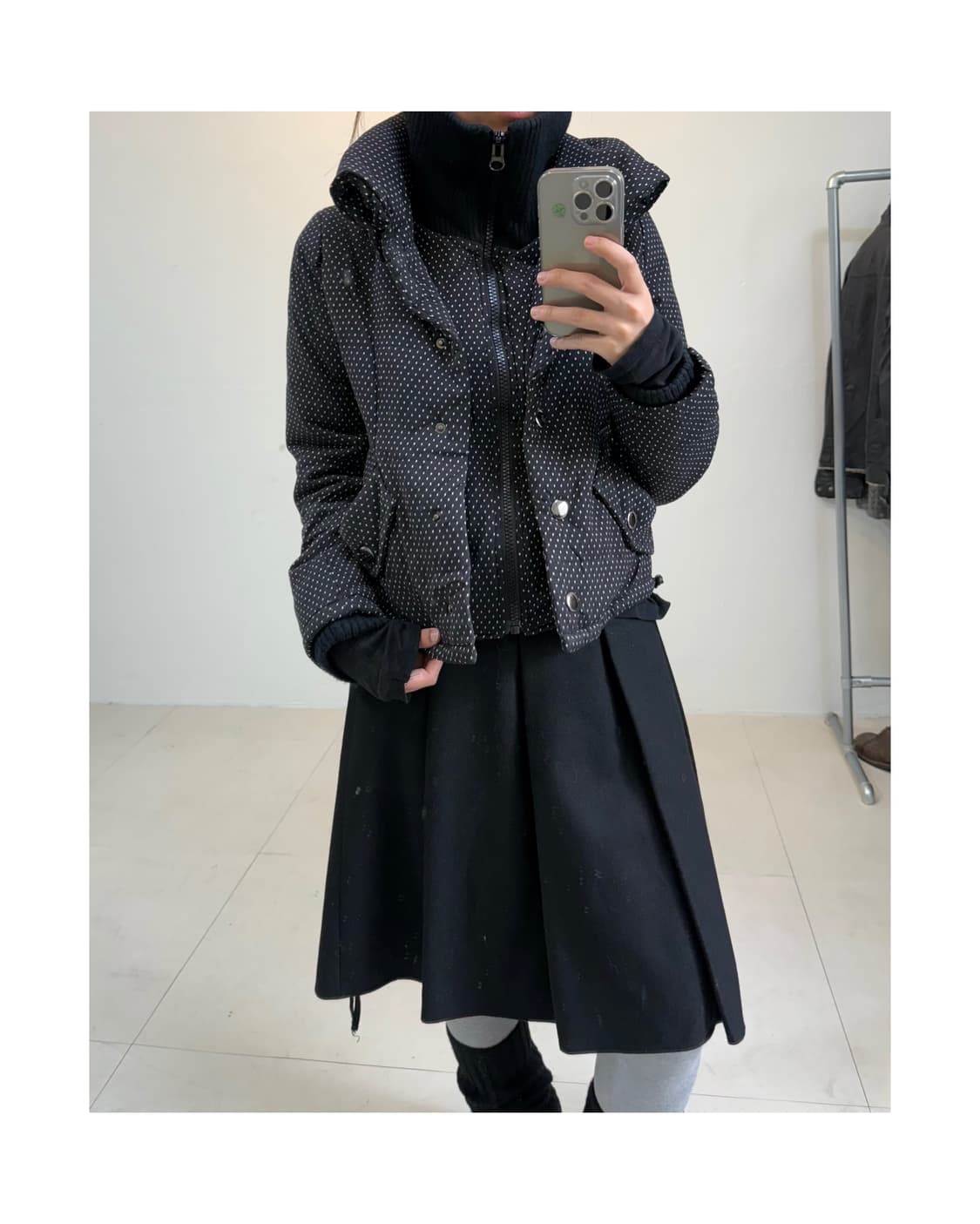 Cecil mcbee 도트 점퍼 상품이미지7