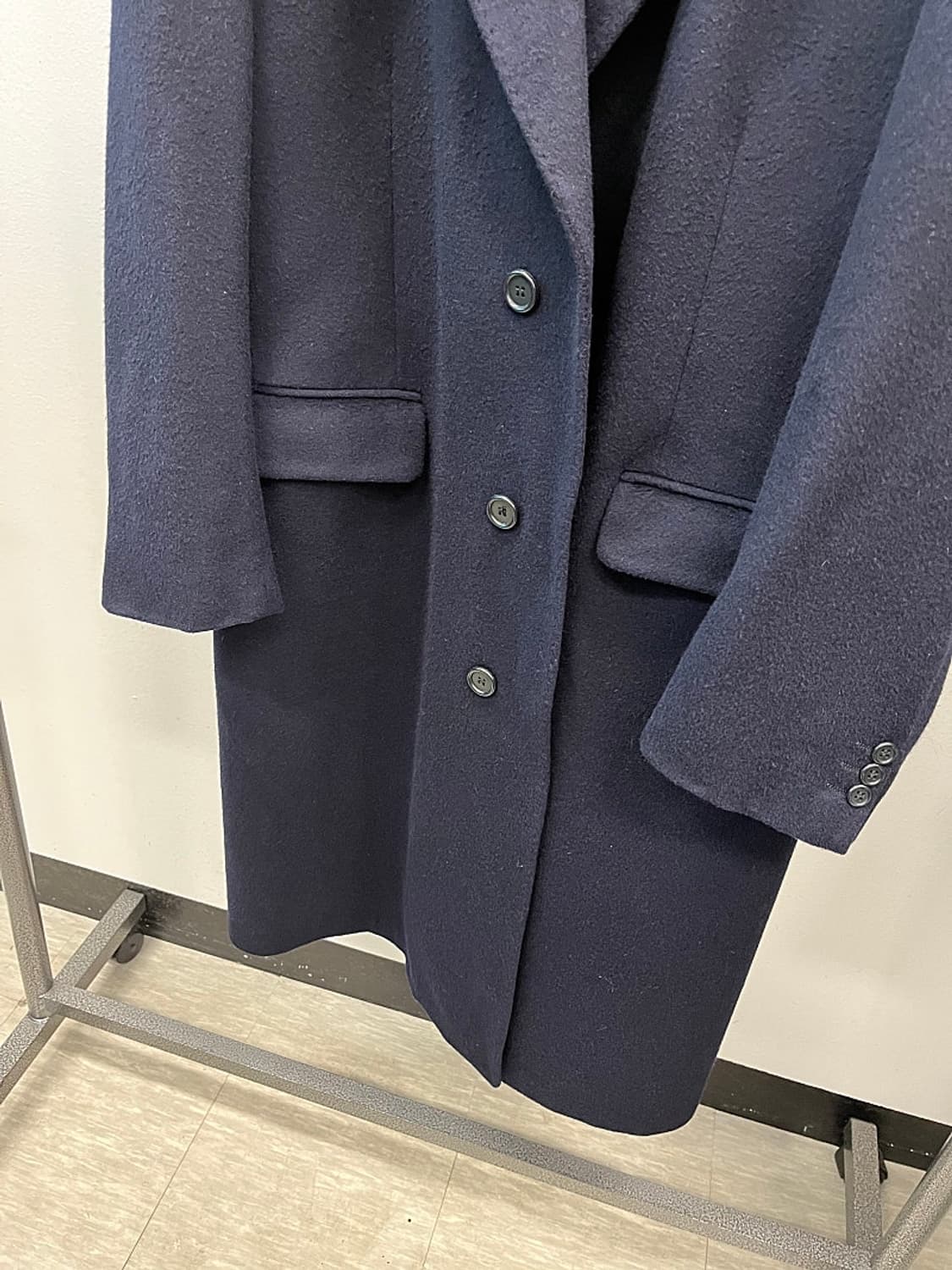 105) 버버리 네이비 울코트  상품이미지2