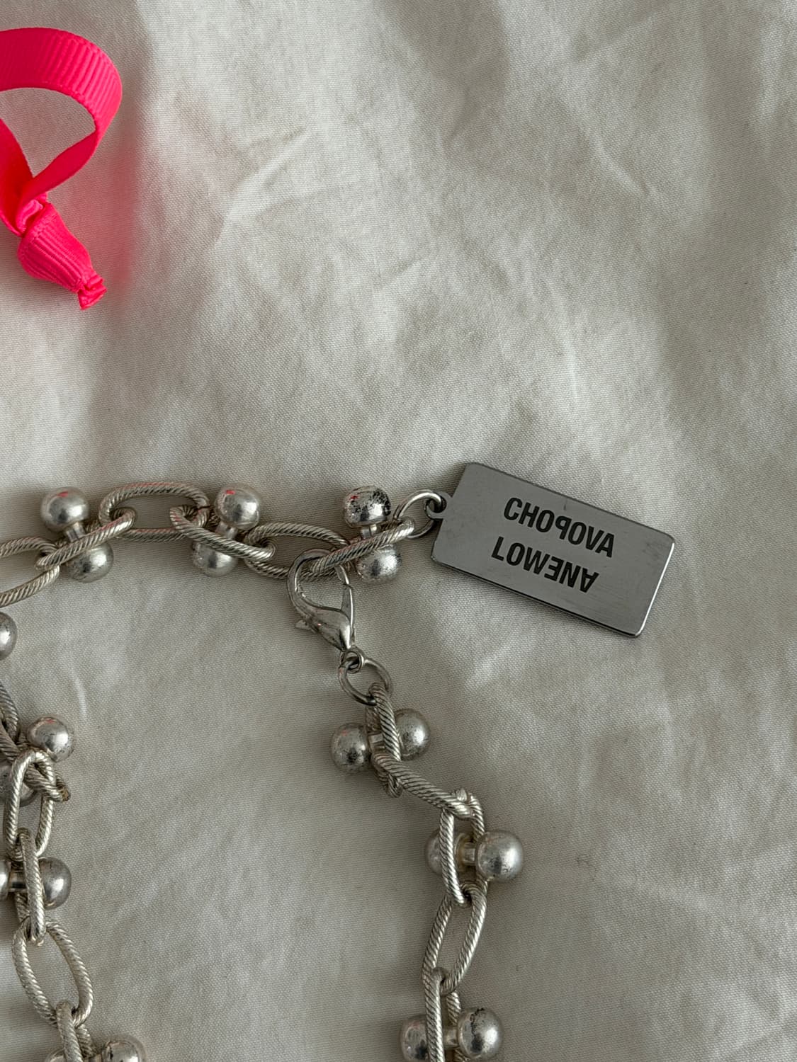 Chopova Lowena 강아지 펜던트 목걸이 상품이미지3