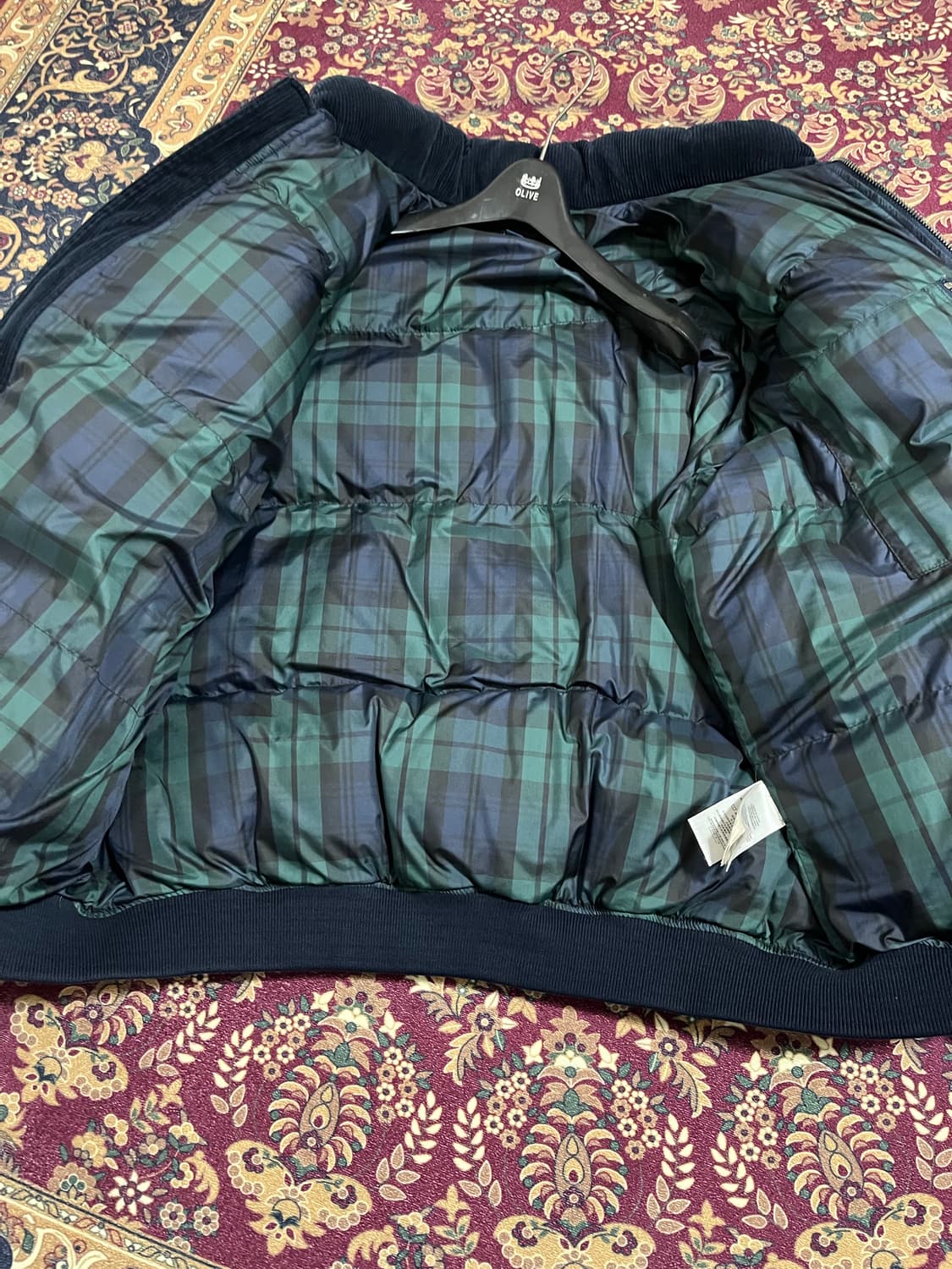 팔라스 폴로 코듀로이 패딩 사이즈 라지 상품이미지6