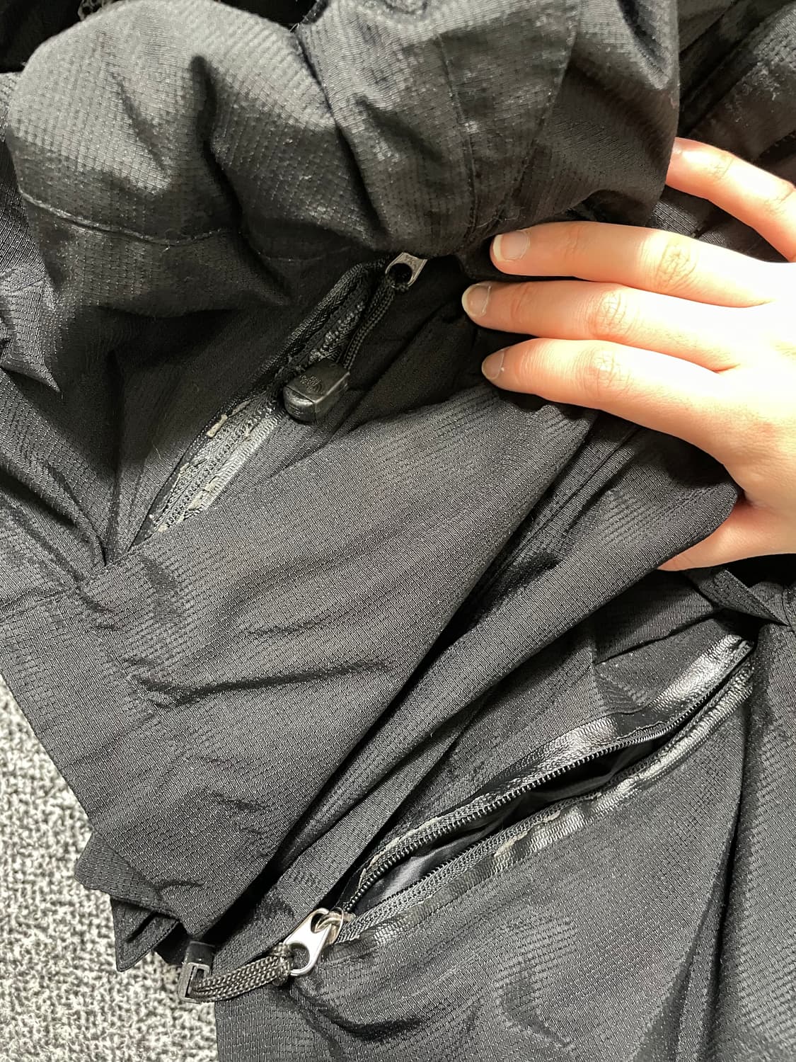 빈티지9. 노스페이스 써밋시리즈 고어텍스 바람막이 점퍼 키드밀리 자켓 상품이미지6