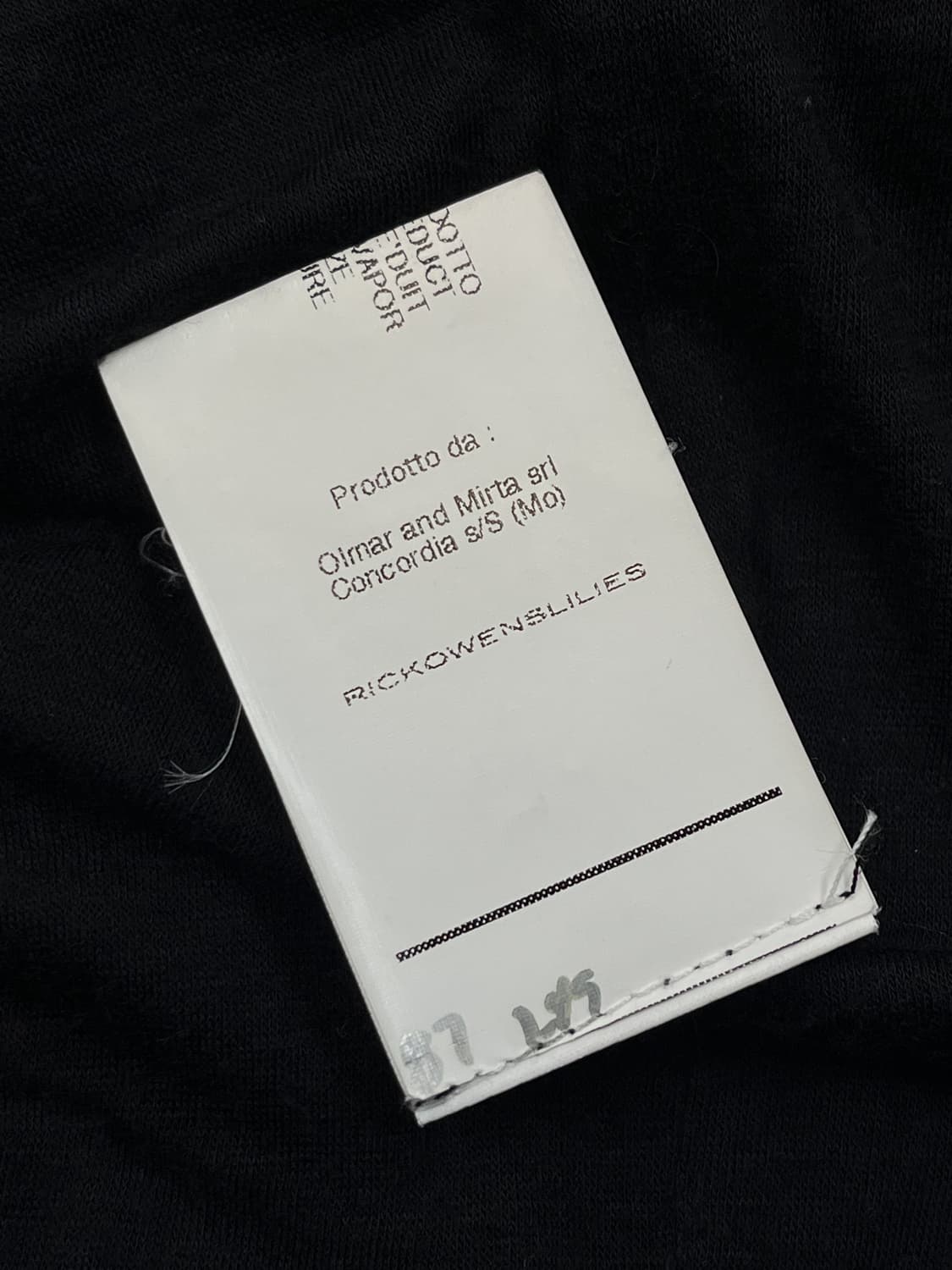 릭오웬스 릴리 드레이프 롱 가디건 상품이미지8