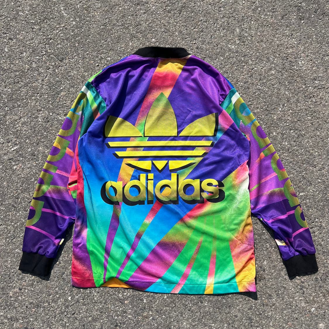 80‘s 아디다스 레인보우 롱 슬리브 상품이미지5
