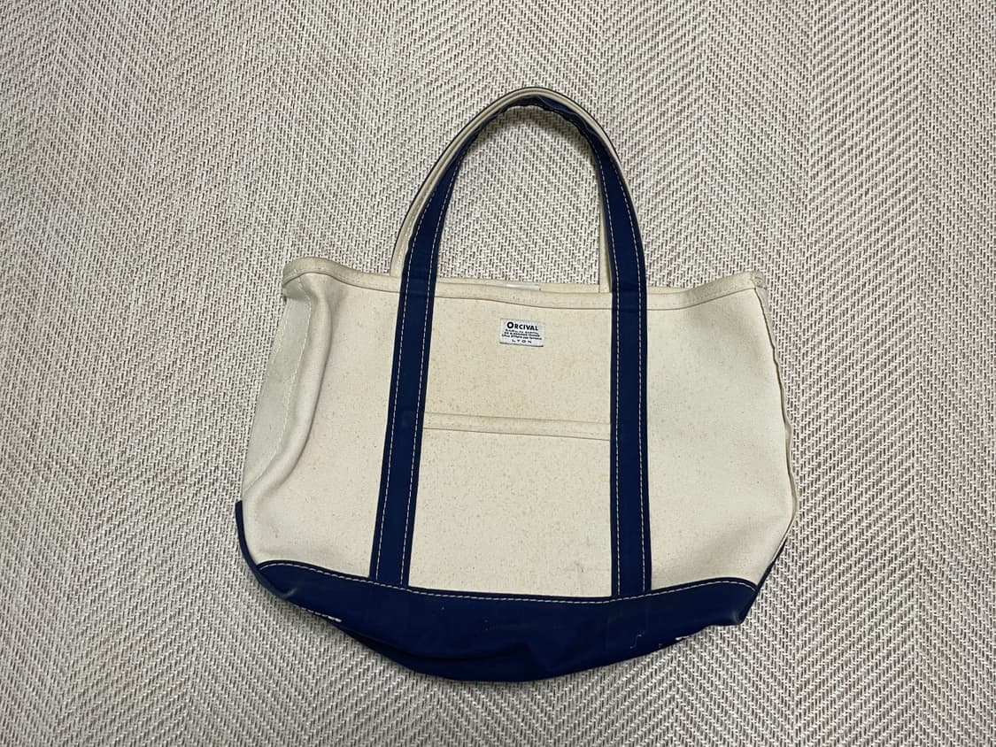 오르치발 캔버스 토트백 J03225 상품이미지1