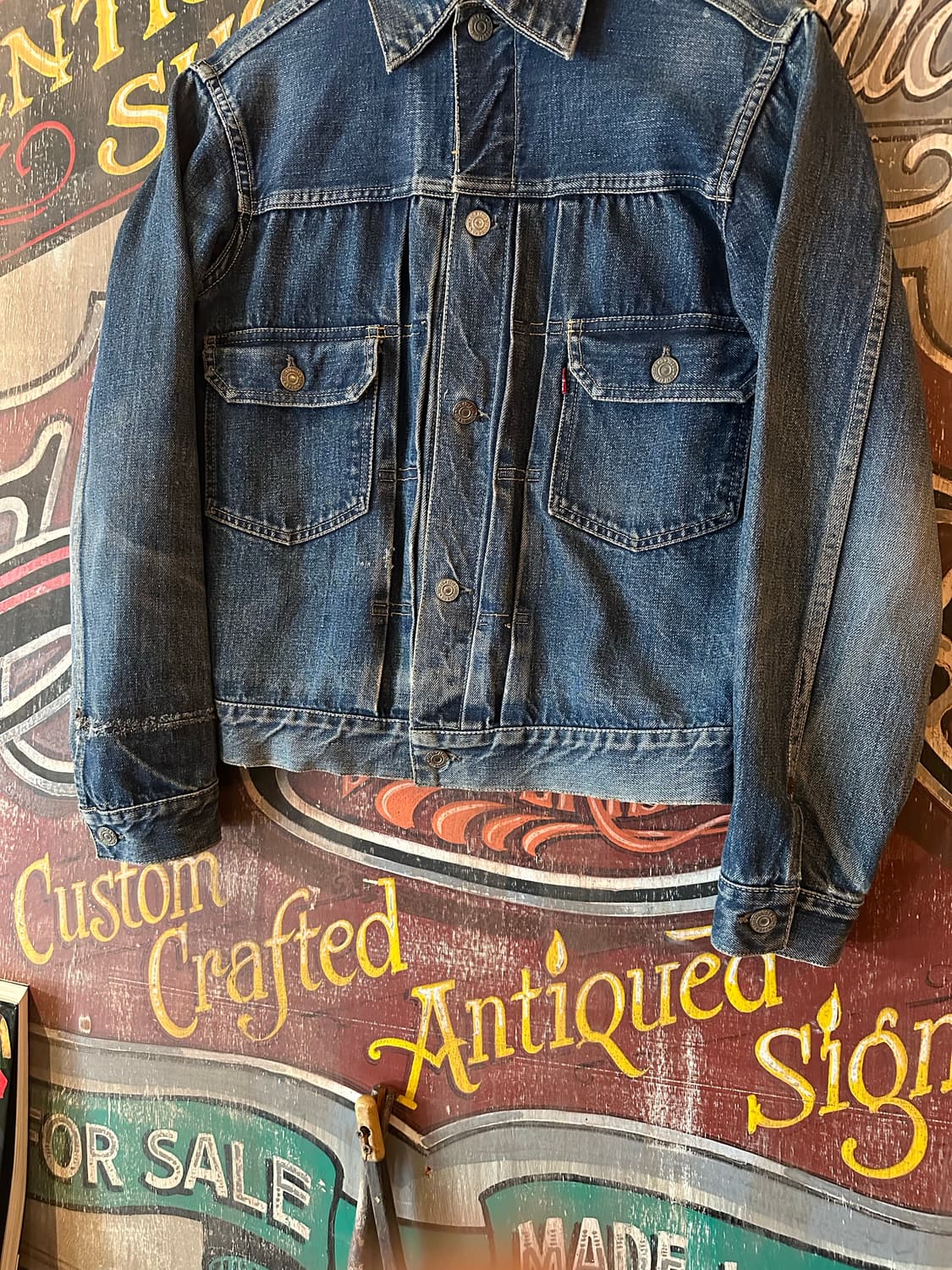 50s LEVIS 507XX DENIM JACKET 상품이미지4