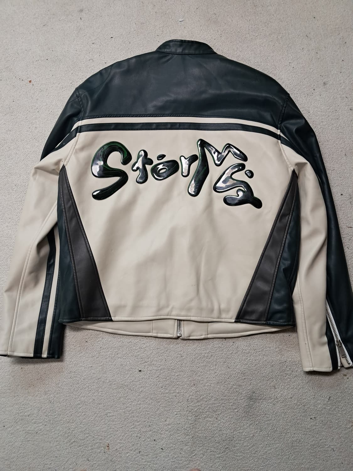 민타임 비건레더  자켓 상품이미지2