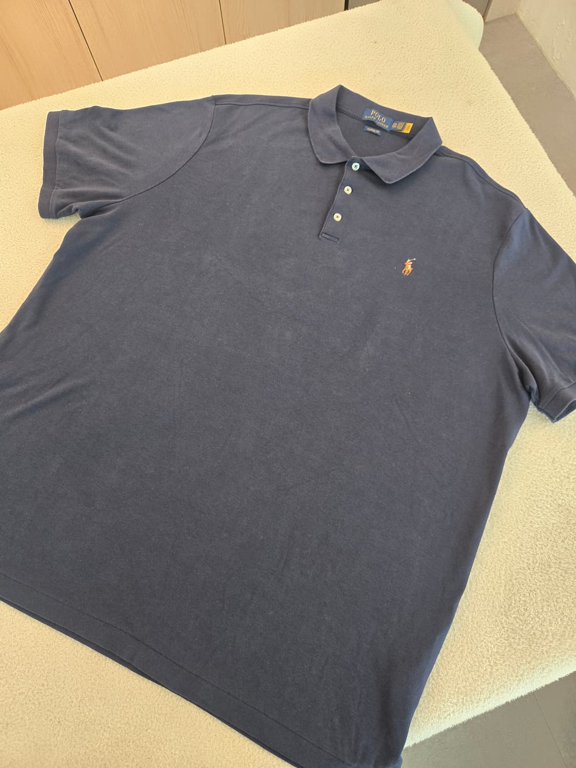 폴로 랄프로렌 네이비 반팔 폴로티 2XL 상품이미지1