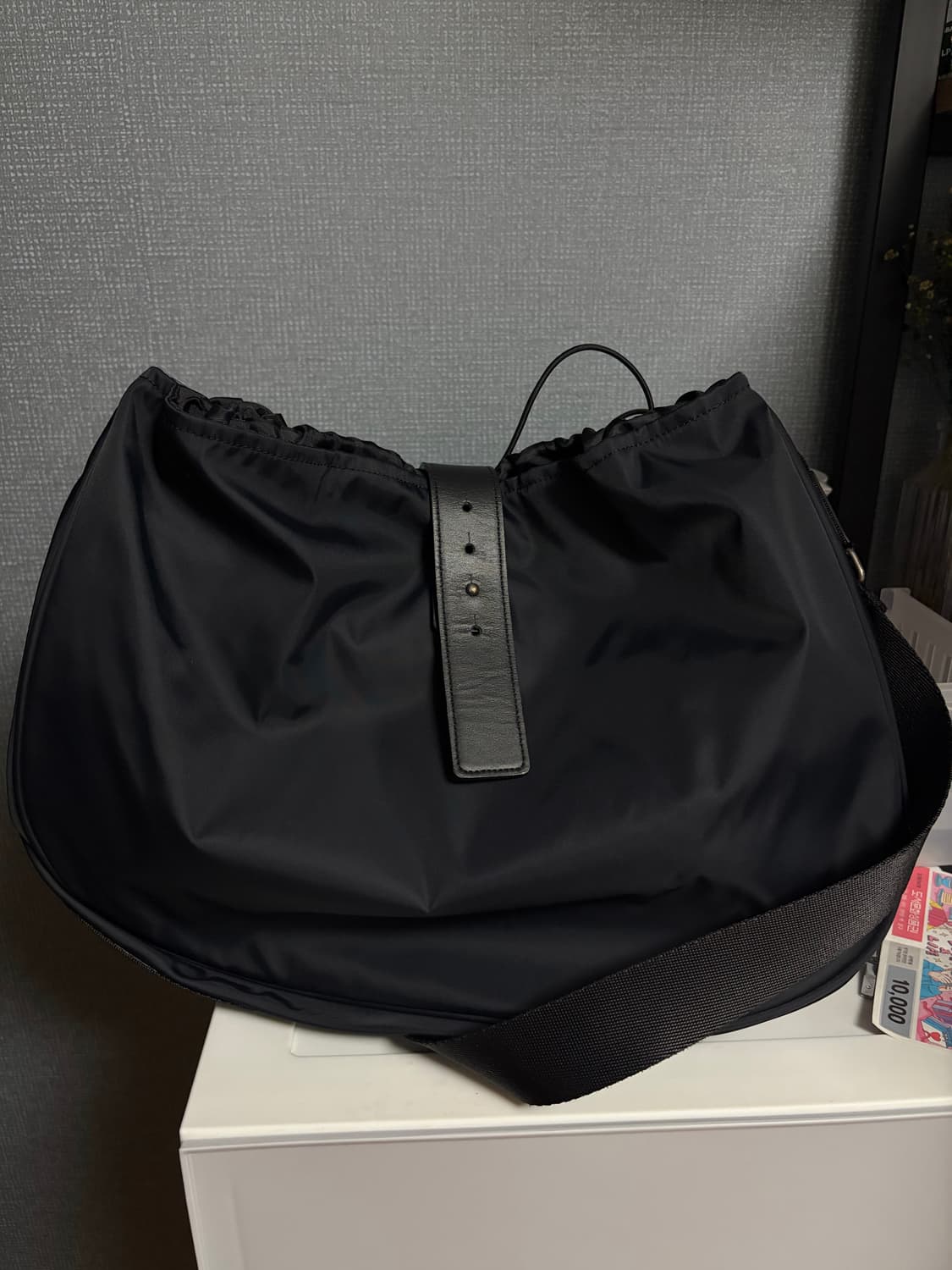 해칭룸 웨이비백 블랙 나일론 상품이미지1