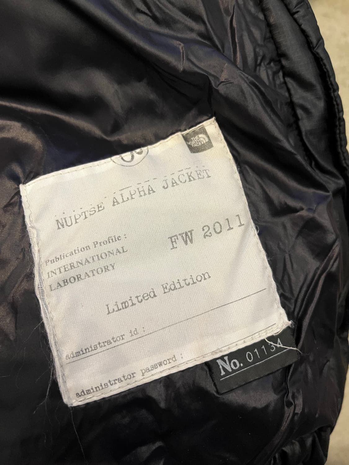 빈티지 노스페이스 700 LTD 블랙 상품이미지5