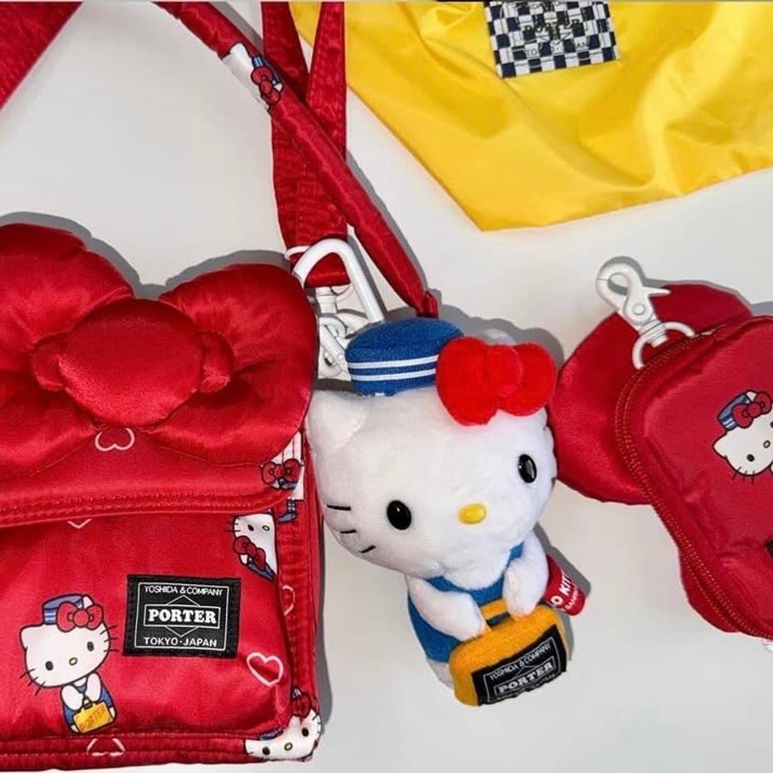 포터 x 헬로 키티 소프트 토이 키링 상품이미지1