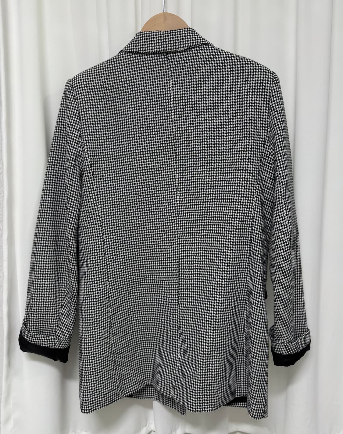 하운드투스 체크 더블 자켓 비스코스 상품이미지6