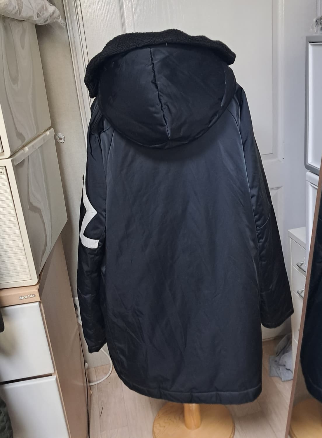 조던 블랙 패딩 덕다운 L(약105) 상품이미지2