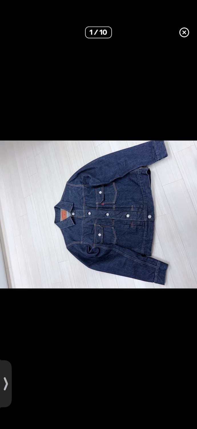 제라도 2세대 데님자켓 s사이즈 406xx 상품이미지1