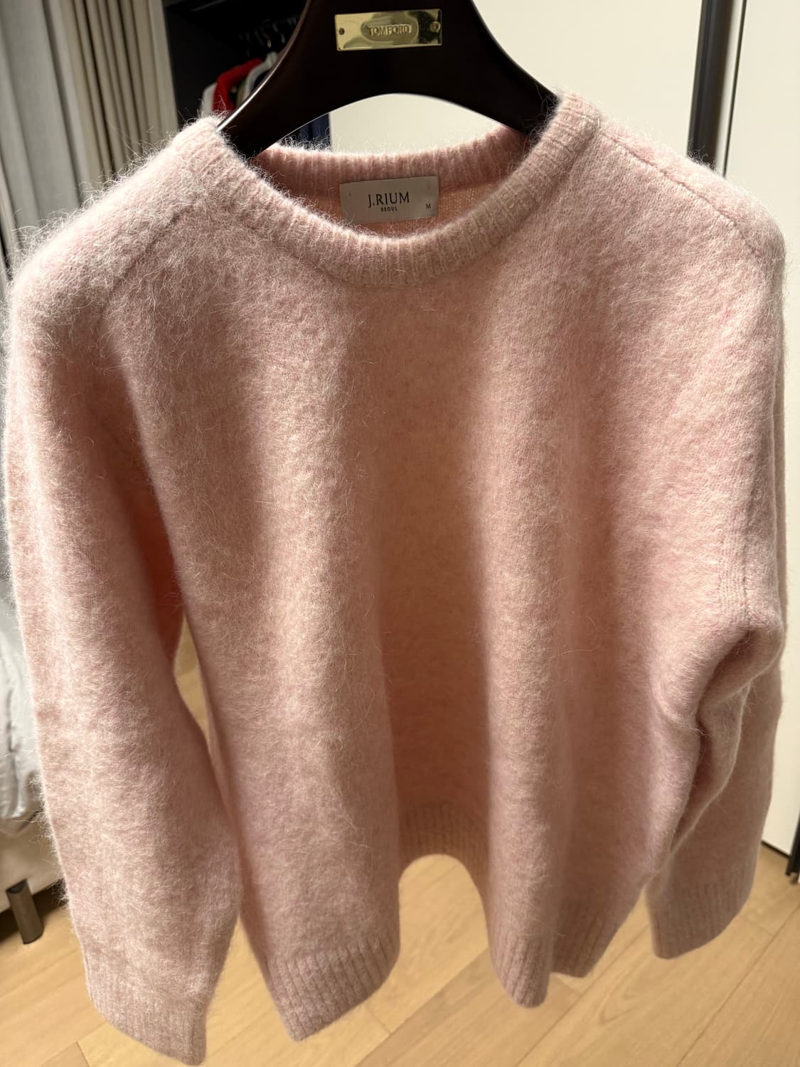 제이리움 모헤어 니트 (핑크)  상품이미지2