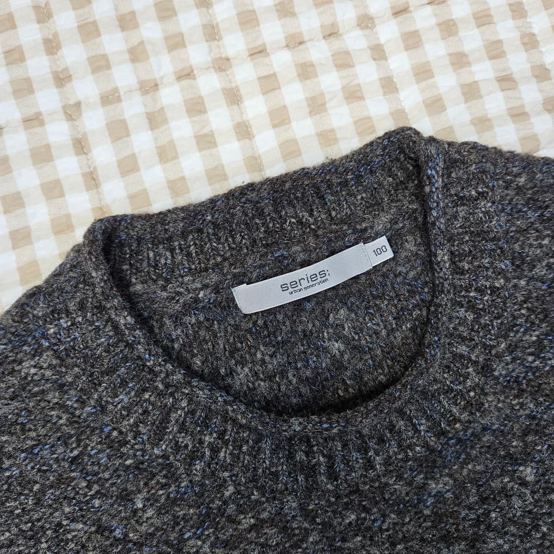 시리즈 추동 니트 스웨터 남자100 상품이미지2