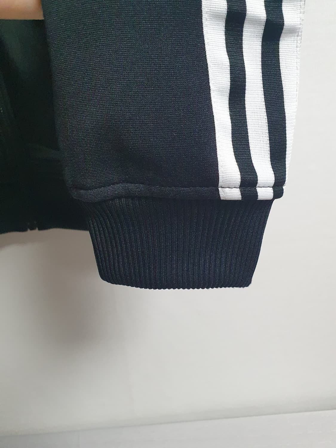 아디다스 오리지널스 우븐 배색 삼선 트랙탑 져지 블랙 105 상품이미지7