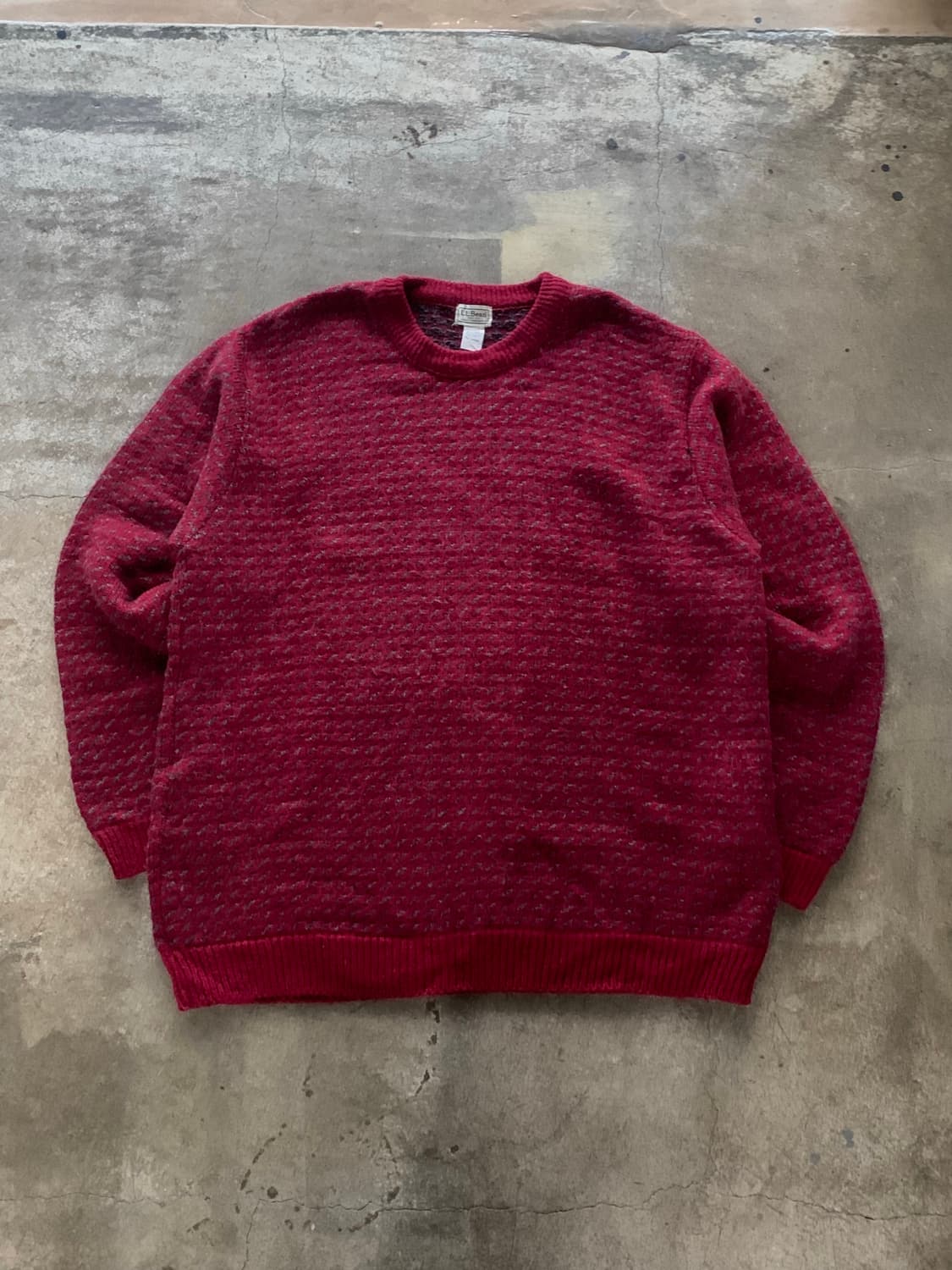 00s 엘엘빈 버드아이 노르위전 스웨터 상품이미지1